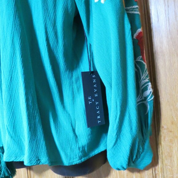 Tracy Evans embroidered Boho style blouse - Picture 10 of 10